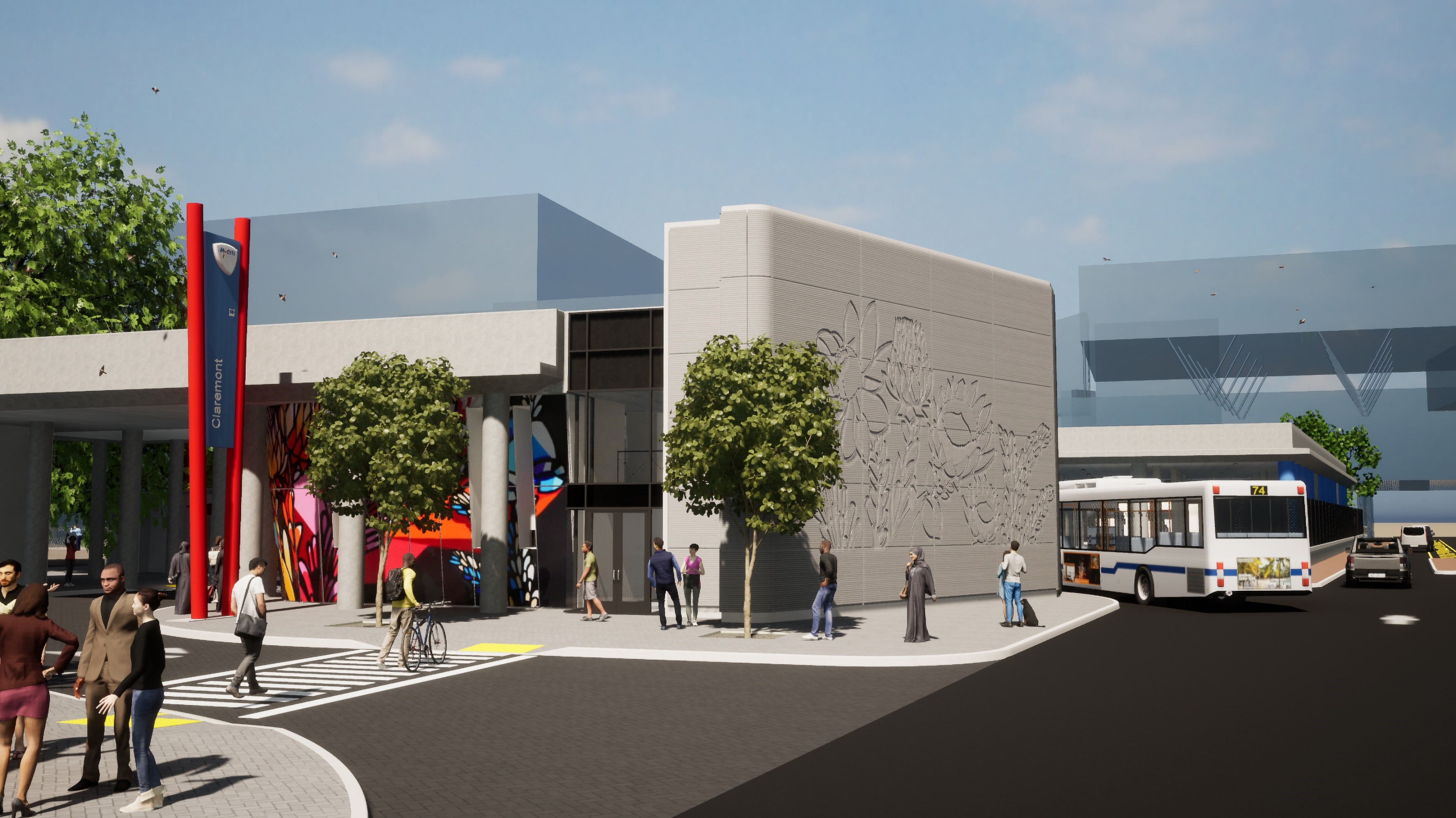 claremont artists impressions