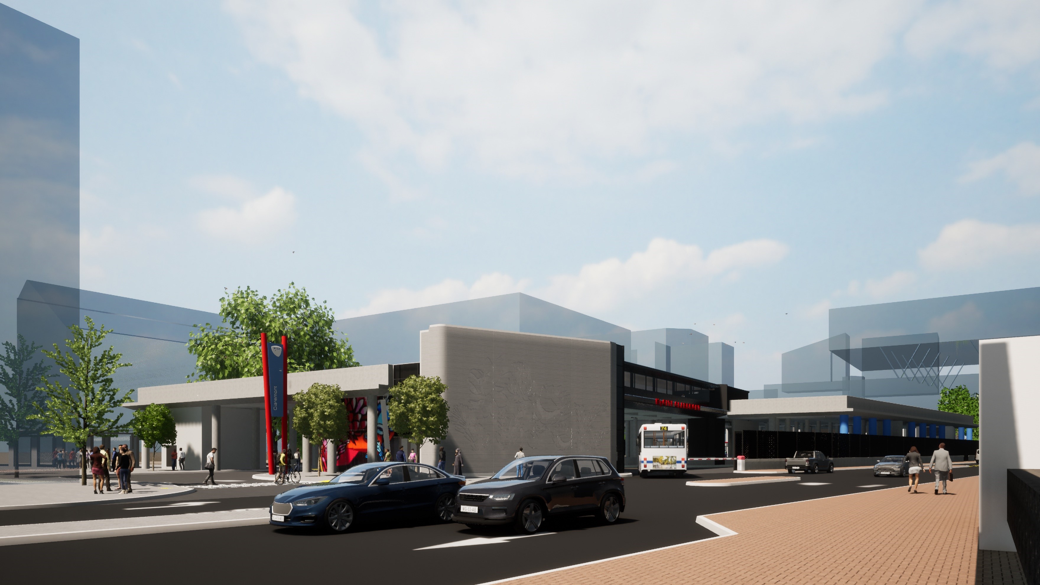 claremont artists impressions